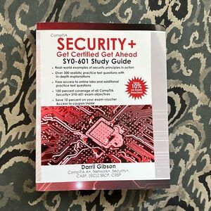 Security plus get certified get ahead new unused